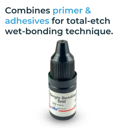 A one-component, light-curing adhesive ideal for bonding tooth gems and aesthetic restorations. This all-in-one formula combines primer and adhesive, making it quick and easy to apply after etching.