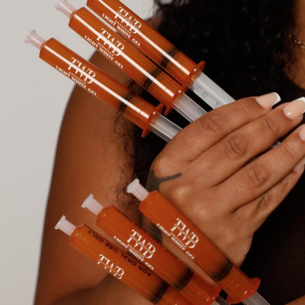 Infused with photo initiator molecules, the gel activates instantly under LED light